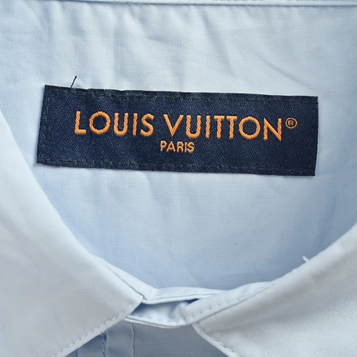 Louis Vuitton/Louis Vuitton 25ss presbyopic embroidered hollow short-sleeved shirt